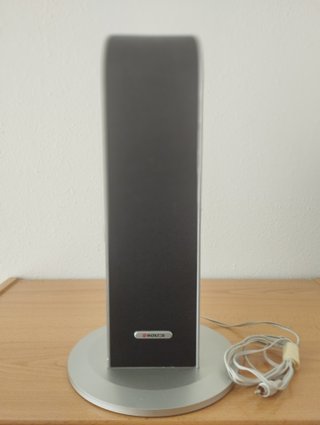 Conjunto 3 altavoces RCA plata y negro