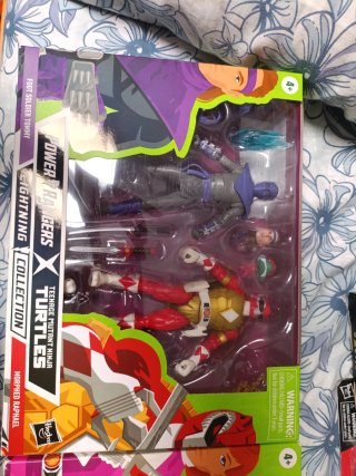 Power Rangers x TMNT Colección Figuras