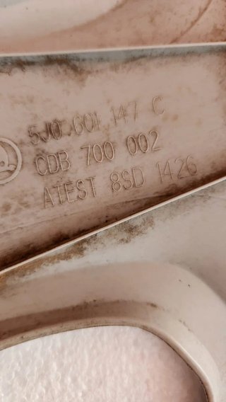 3 Tapacubos Skoda