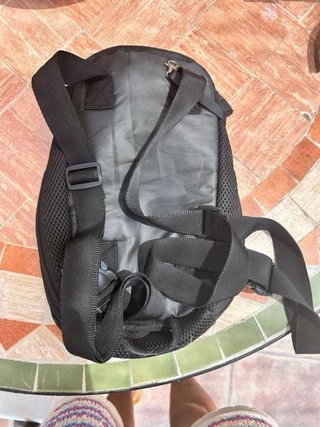 Mochila porta mascotas negra
