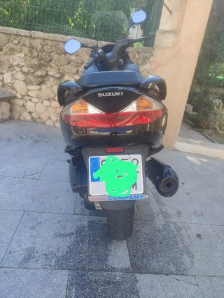 Suzuki Burgman 200cc Negra 2011
