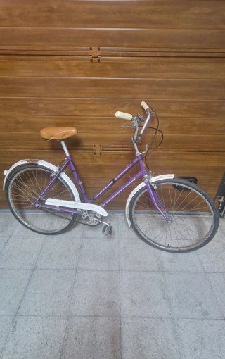 Bicicleta Vintage Morada 70's