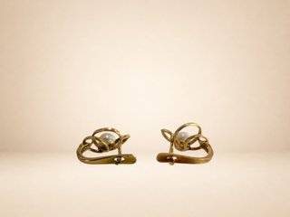 Pendientes Oro 18k con Perlas