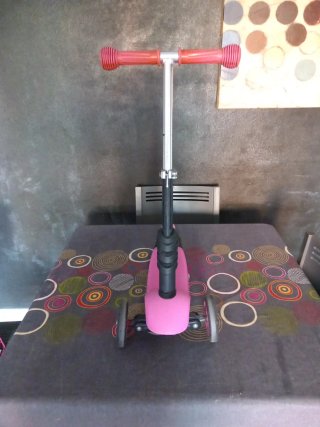 Patinete 3 Ruedas Rosa