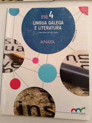 Libros de Lingua galega e literatura de 4° ESO