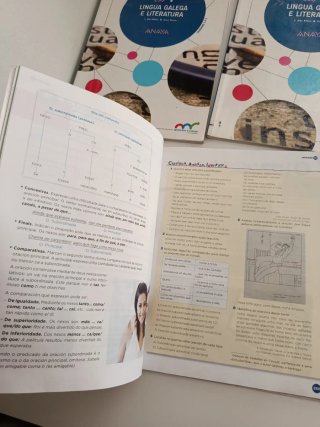 Libros de Lingua galega e literatura de 4° ESO