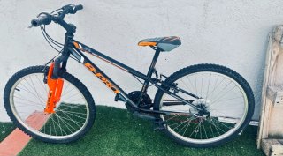 Bicicleta B-PRO 24 Naranja/Negra