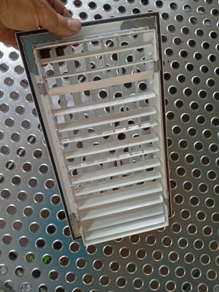 Rejilla conducto aire acondicionado 15x30