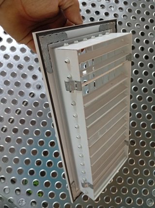Rejilla conducto aire acondicionado 15x30