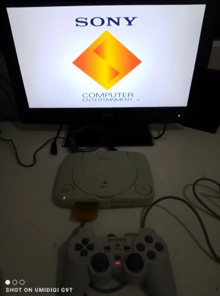 Consola PSone + 1 Mando + Tarjeta Memoria