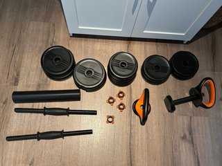 Kit Mancuernas Xiaomi 20kg