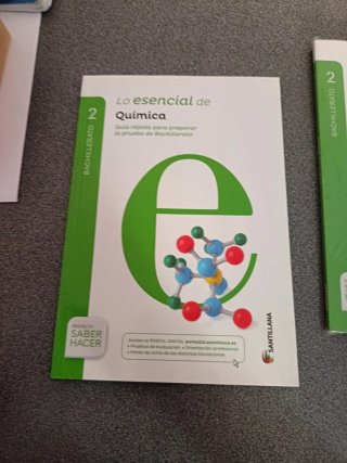 Libro de Química Segundo de bachillerato