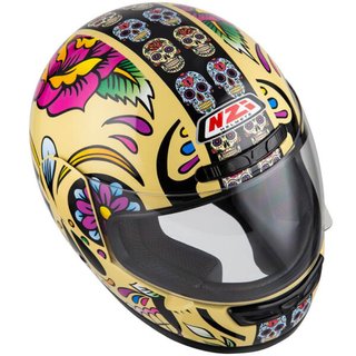 Casco Nzi Integral Activy 3 Mexican Skull
