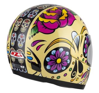 Casco Nzi Integral Activy 3 Mexican Skull