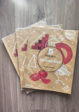 Libros 5⁰ Primaria Matematicas Anaya