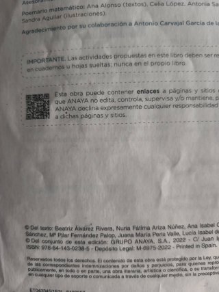 Libros 5⁰ Primaria Matematicas Anaya