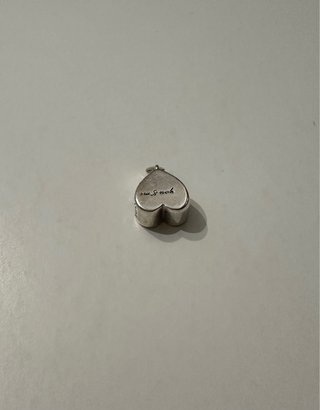 Charm Pandora Corazón You & Me Plata S925