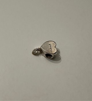 Charm Pandora Corazón You & Me Plata S925