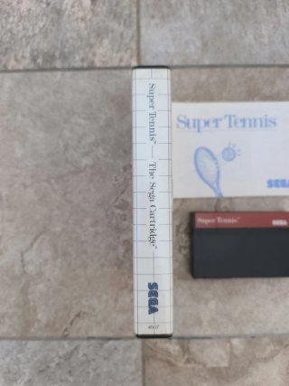 Super Tennis - Sega Master System
