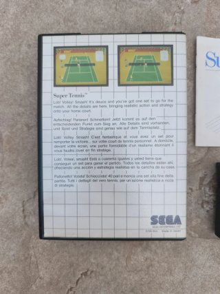 Super Tennis - Sega Master System