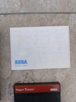 Super Tennis - Sega Master System