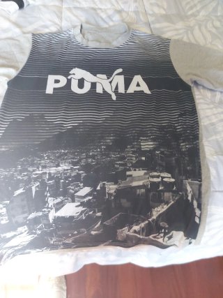 CONJUNTO DE CAMISETA PUMA CAMISETA Y PANTALON