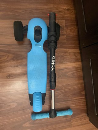 Patinete infantil 3 ruedas azul