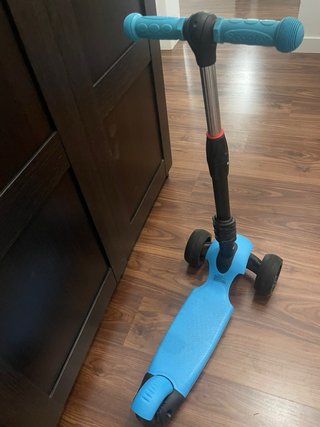 Patinete infantil 3 ruedas azul