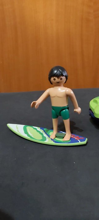 Playmobil Surfista con Vehículo