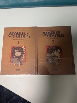 Manga ataque a los titanes edición coleccionista
