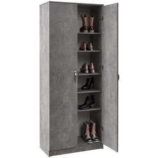 Mobile Armadio Scarpiera Casa 6 Ripiani Porta Scarpe con 2