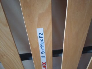 Somier Flex Madera y Metal150 x1 90