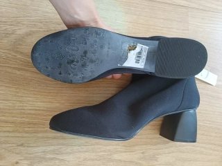 Botines negros mujer Georges Rech T39