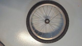 Rueda de bici 16 pulgadas