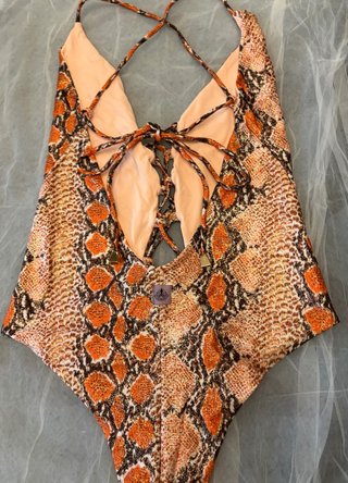 Costume da bagno Intricacy stampa pitone tg M