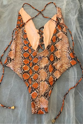 Costume da bagno Intricacy stampa pitone tg M