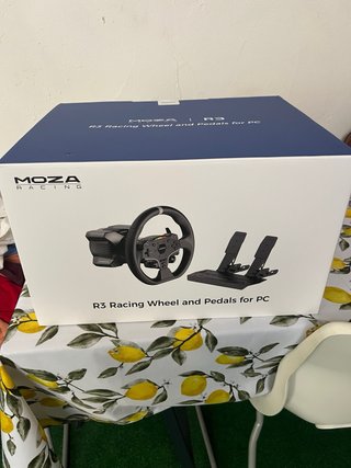 Moza R3 Bundle Volante + Pedales + Kit Freno