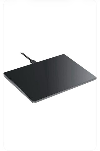 Teclado Plano Negro/Gris