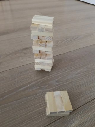 Piezas de madera para juegos