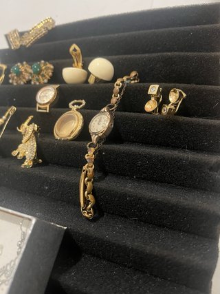 Lote bisutería y pendientes plata