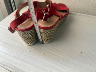 Sandalias Geox D Lipari E Rojas Cuña