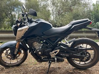 Honda CB125R Azul marino/Plata