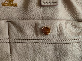 Borsa Hogan Pelle Vitello Cipria Nude