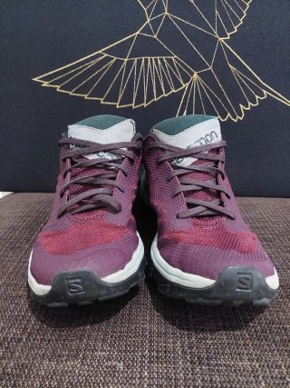 Zapatillas Salomon Outline Mujer Morado/Gris
