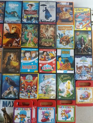 OFERTA LOTE Colección Película DVD dibujos Animado