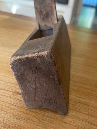 Cepillo carpintero Peugeot Frères antiguo 20 cm