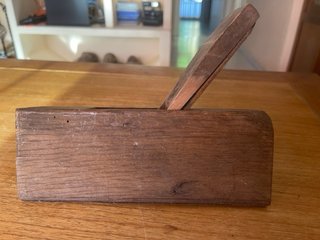 Cepillo carpintero Peugeot Frères antiguo 20 cm