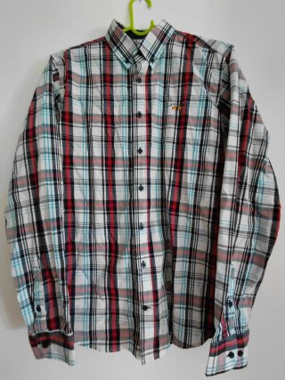 Camisa de cuadros para joven de 16 años