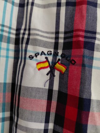 Camisa de cuadros para joven de 16 años