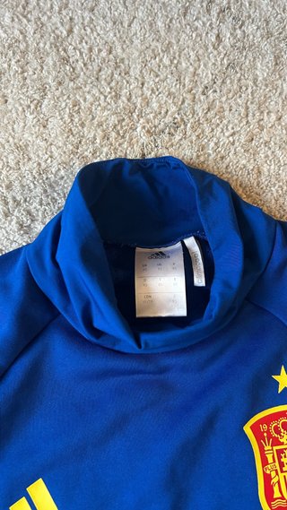Sudadera Selección Española Adidas Azul Roja